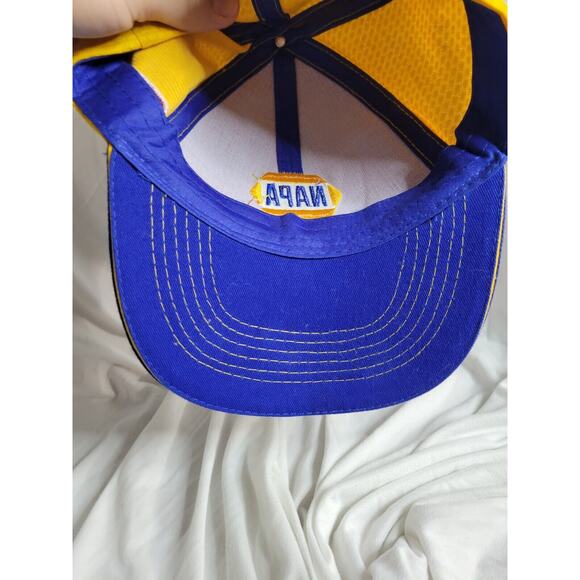 NAPA NASCAR Racing #9 Chase Elliot Cap Yellow and Blue Adjustable Hat - Picture 7 of 7